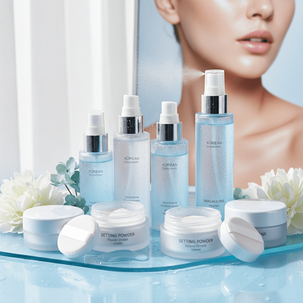 Best Korean Setting Powders & Finishing Sprays: Achieve Glass Skin Look