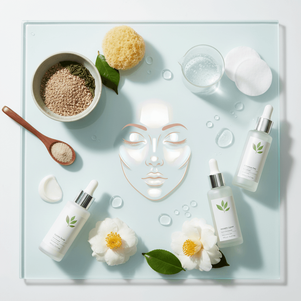 How to Choose Korean Physical vs. Chemical Exfoliators for Glass Skin