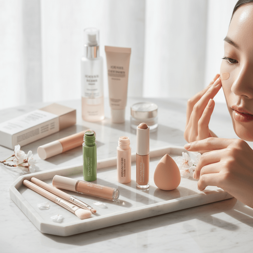 How to Choose & Use Korean Concealers & Color Correctors for Flawless Skin