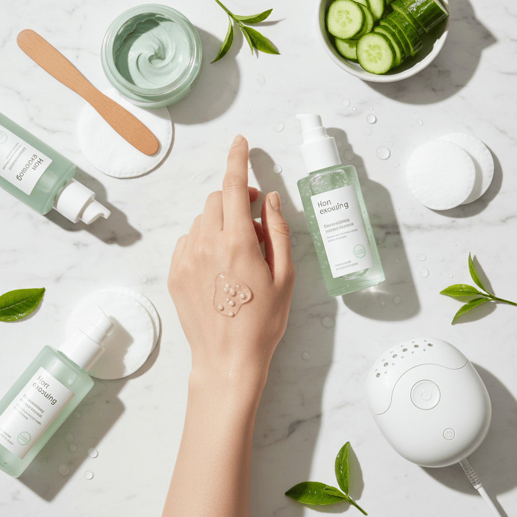 How to Exfoliate Korean Skincare: Methods for Glass Skin & Smooth Texture