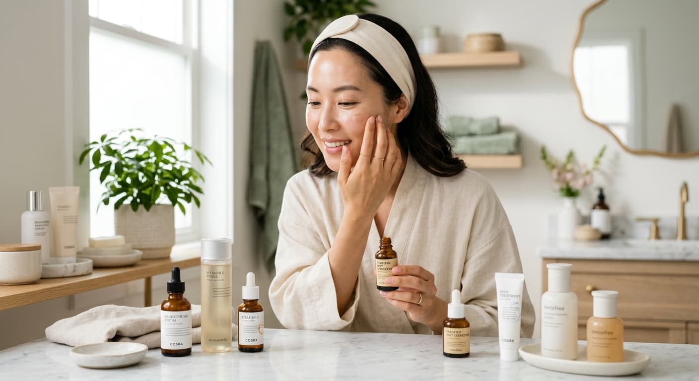 How to Fade Age Spots & Blemishes with Korean Skincare Routines