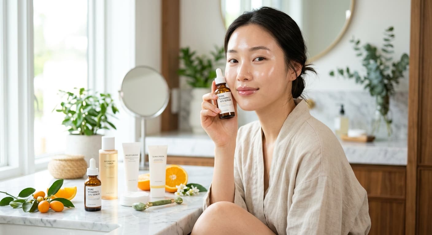 How to Integrate Vitamin C into Your Korean Skincare Routine for Radiant Glass Skin