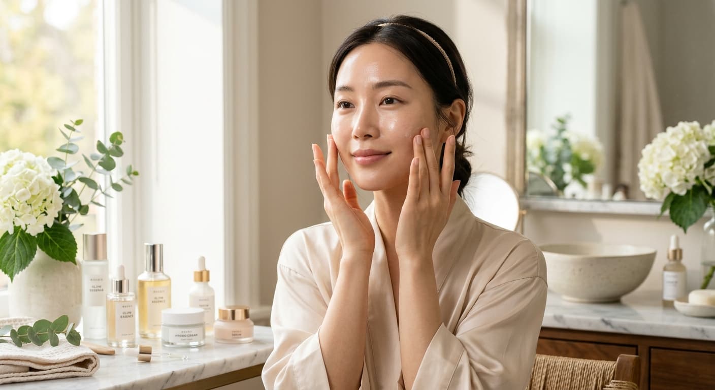 How to Massage Korean Skincare Products for Best Absorption & Glow