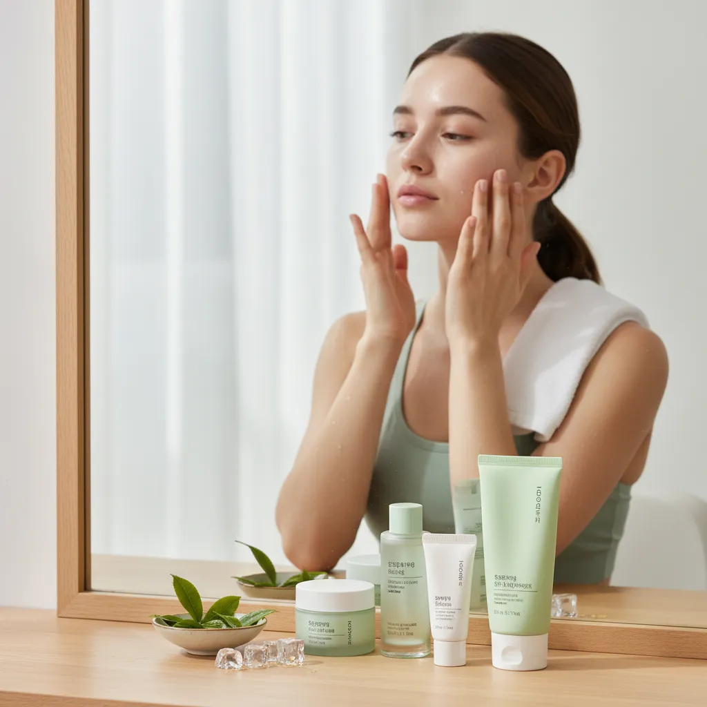 How to Restore Skin After Workouts with Korean Skincare