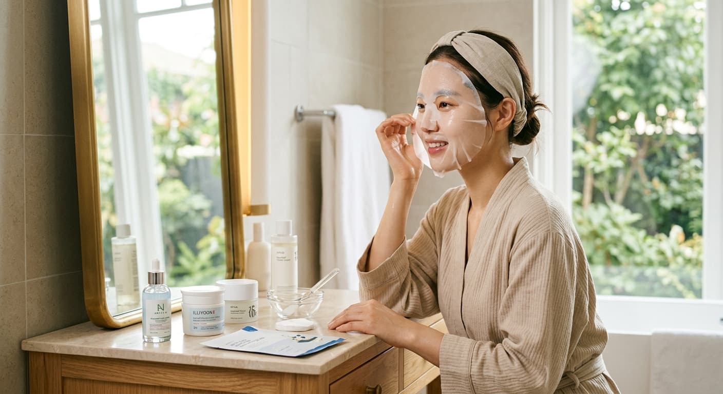 How to Use Korean Face Masks for Best Results & Glass Skin Glow ✨