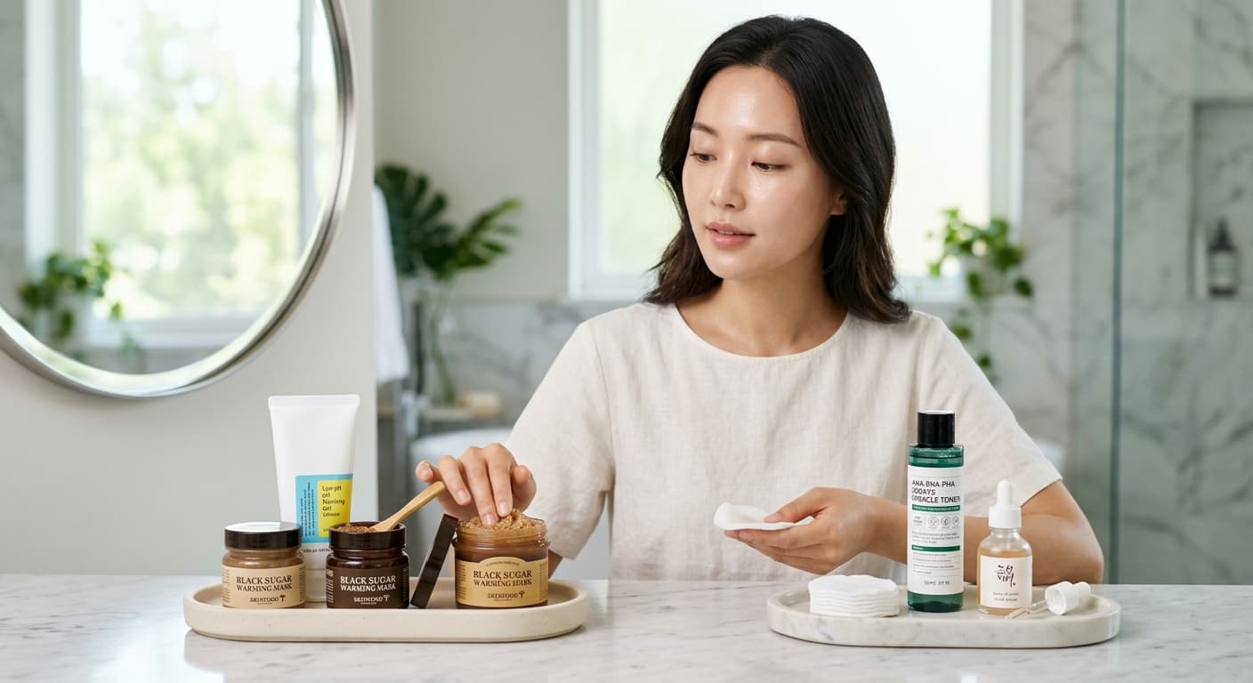 Korean Exfoliators: Physical vs. Chemical β Which is Right for Your Skin?