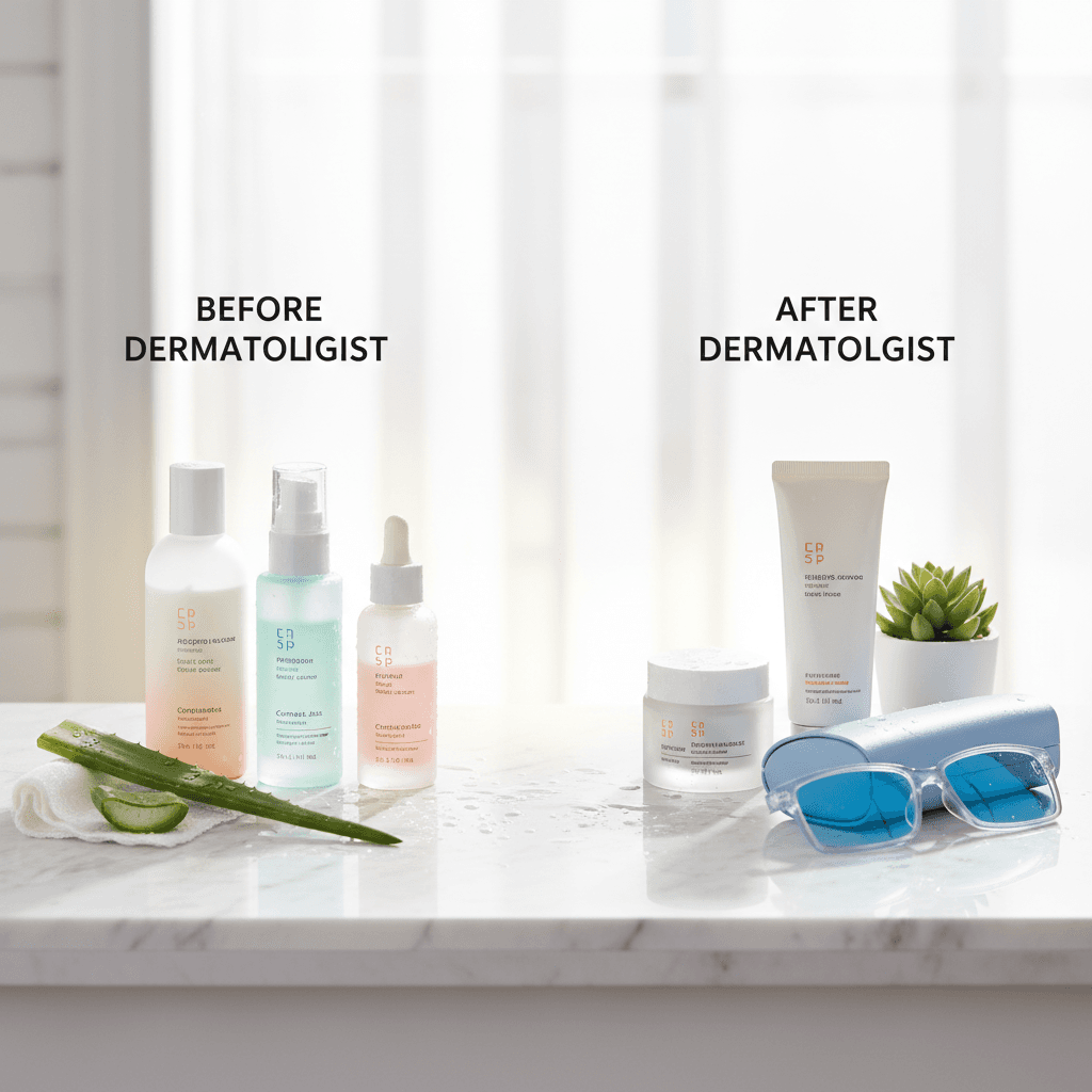 Korean Skincare: What to Use Before & After Dermatologist Appointments