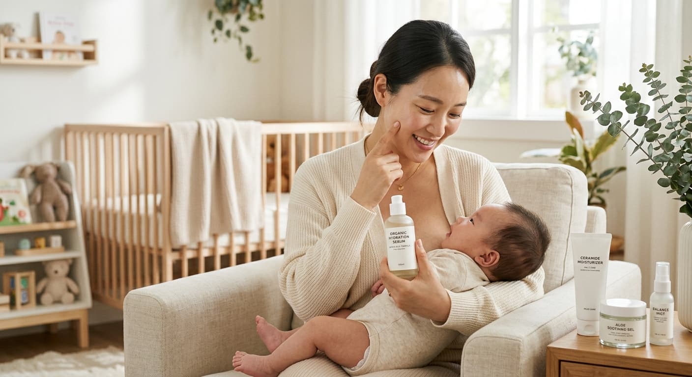 Safe Korean Skincare for Breastfeeding Moms: What to Use & Avoid