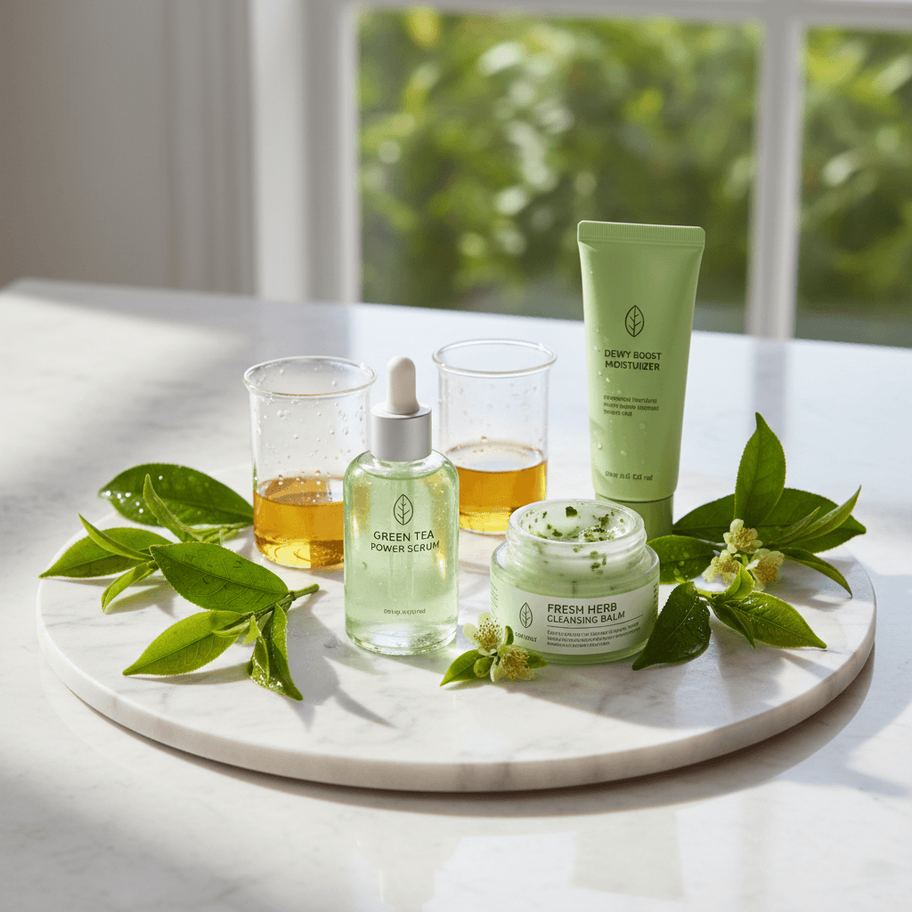 Why Green Tea Extract is Your K-Beauty Secret for Clear, Glass Skin ✨