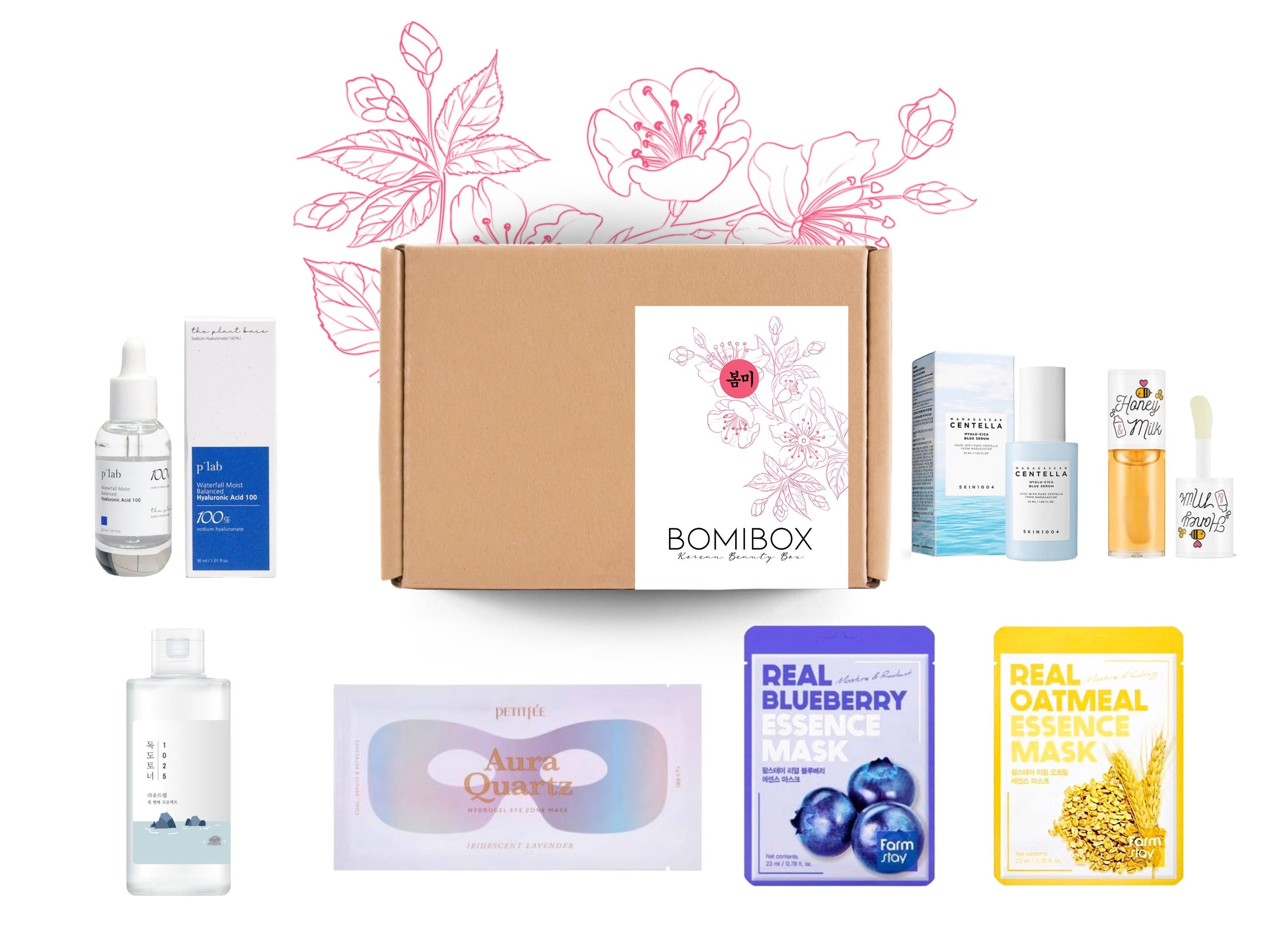 Past Boxes-BomiBox Skin Elixir 2023 - Korean Beauty Box Monthly Korean Skincare Subscription