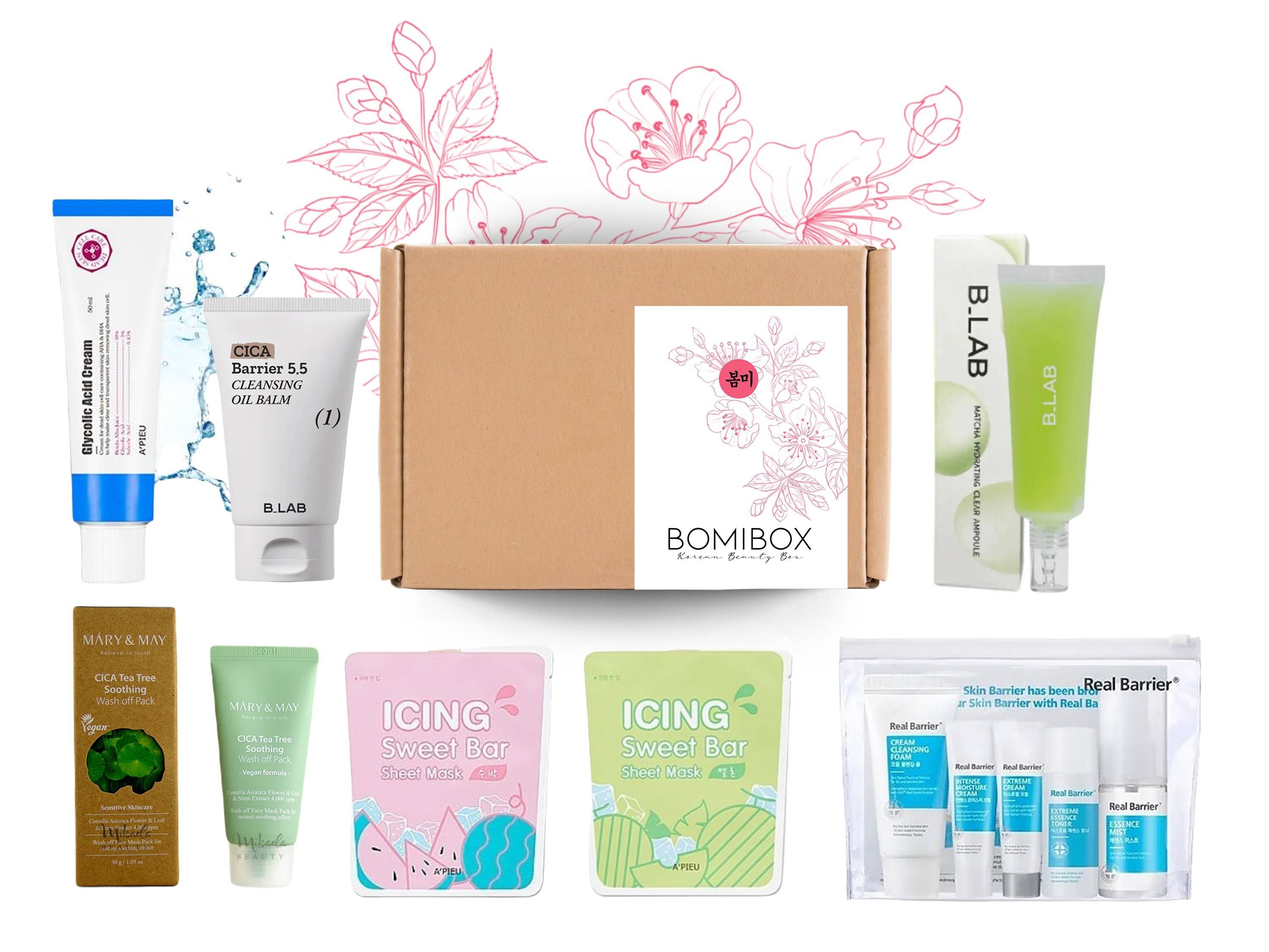Past Boxes-BomiBox Rituals: 2024 - Korean Beauty Box Monthly Korean Skincare Subscription