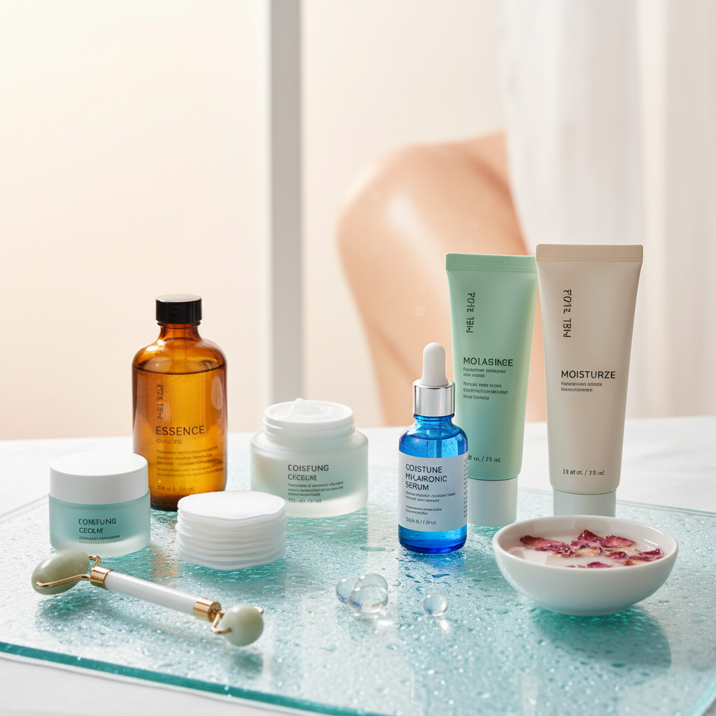 How to Build a Korean Skincare Routine for Dry Skin & Glass Skin Results