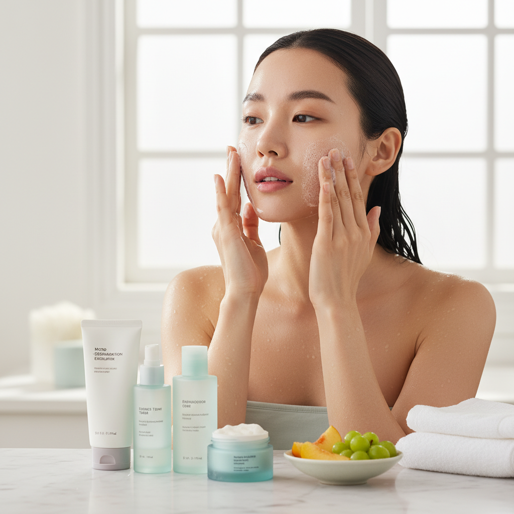 How to Exfoliate Korean Skincare Style for Glass Skin
