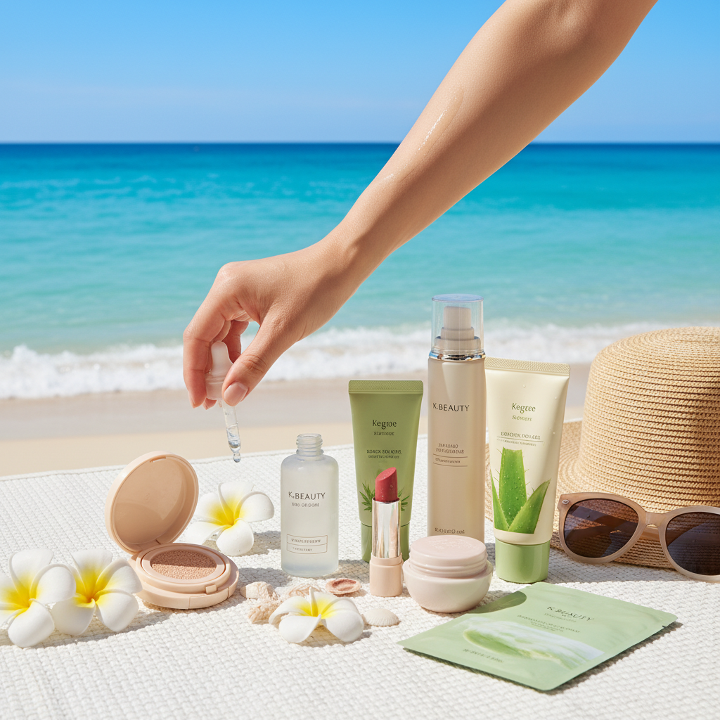 How to Protect Skin on Beach Vacation with K-Beauty Routine