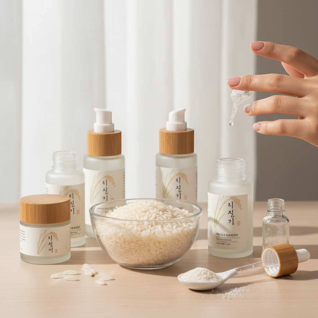 Rice Bran Extract: Your Secret to Glass Skin in K-Beauty? ✨
